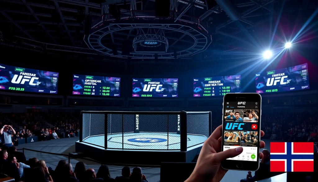 Betting på UFC i Norge: Beste sider, odds og apper