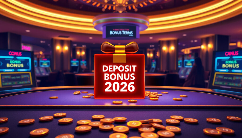 Casino bonus uten innskudd 2026 – Alt du trenger å vite