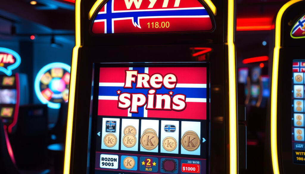 Casino online free spins – beste gratisspinn i Norge