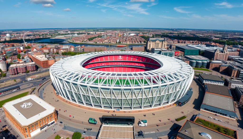 Emirates Stadium: Kapasitet, transport, historie og Euro 2028