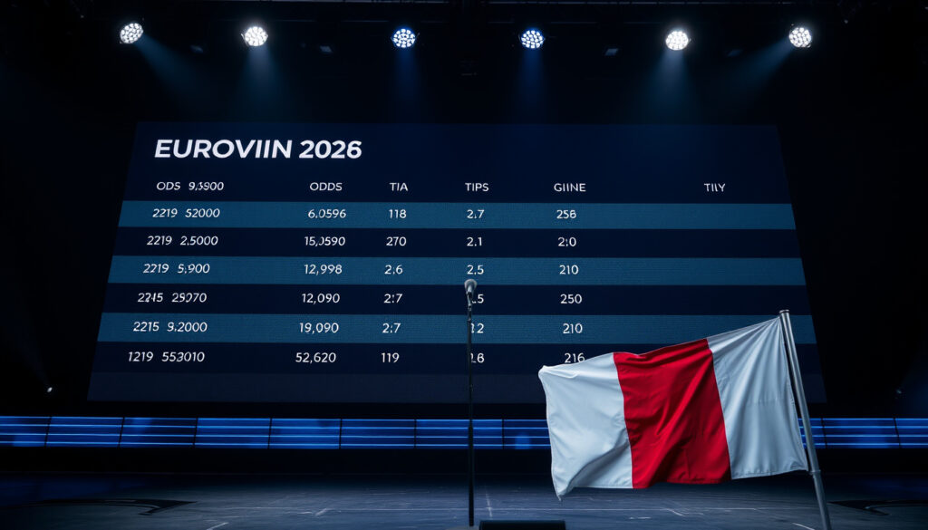Eurovision Song Contest betting 2026: odds, boikotter og tips