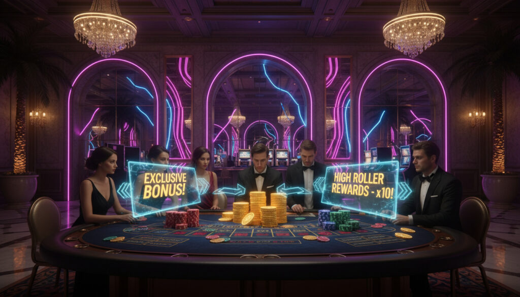 High Roller Casino Bonus For Storspillere