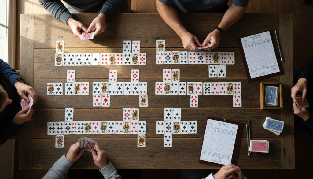 Kortspill Canasta – Komplett Reglerguide for 2-6 Spillere