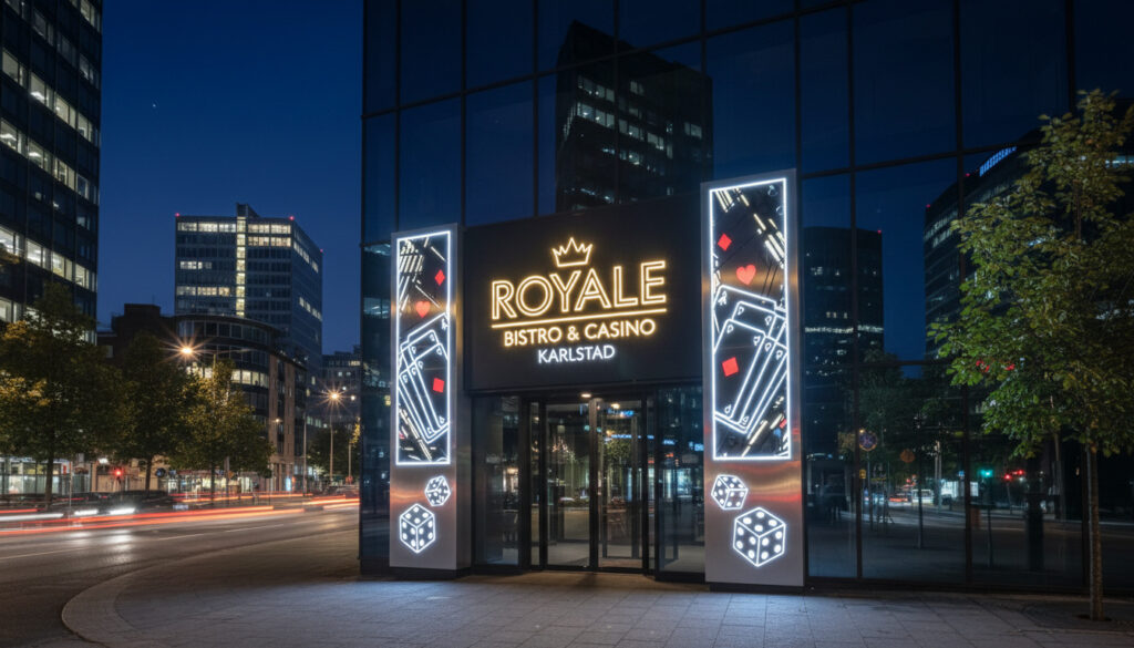Opplev Royale Bistro & Casino i Karlstad