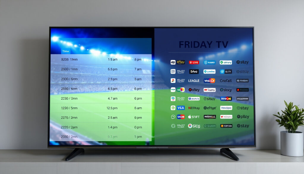 Sport på TV fredag – Full guide med tider og kanaler